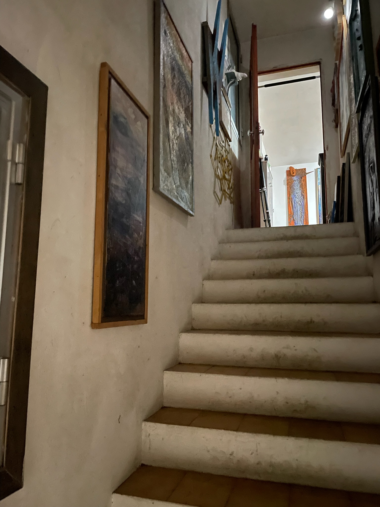 Casa Montico 16 - Scala - prospettiva verticale della casa