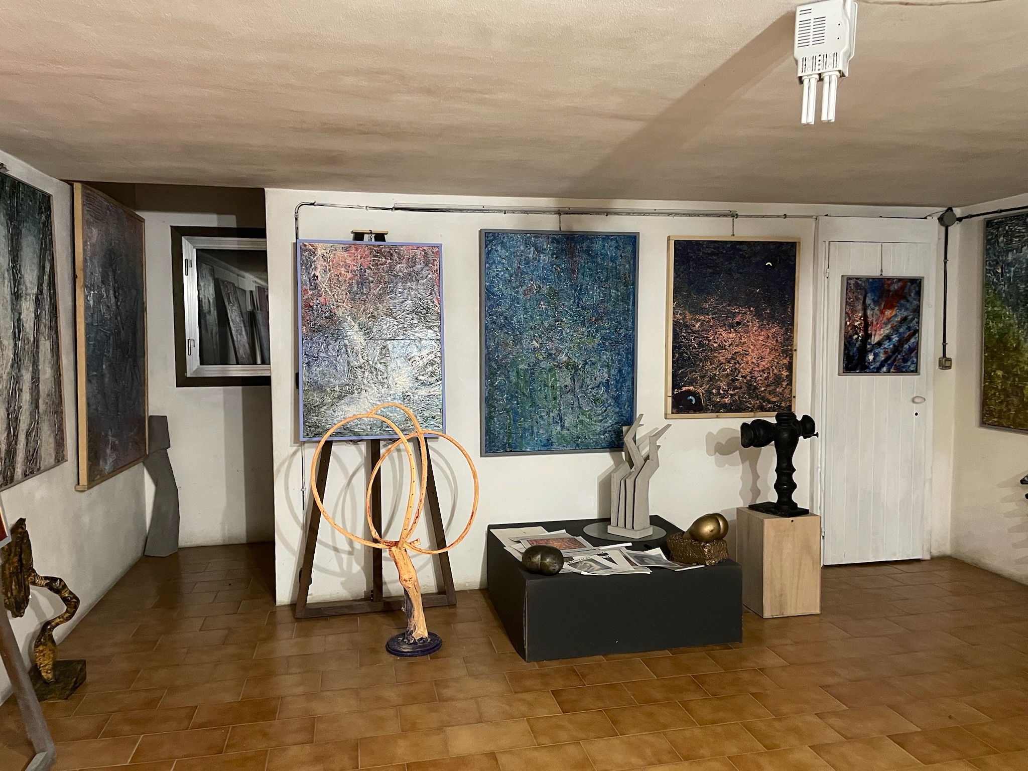 Casa Montico 22 - Sala principale - nuclei pittorici del tour