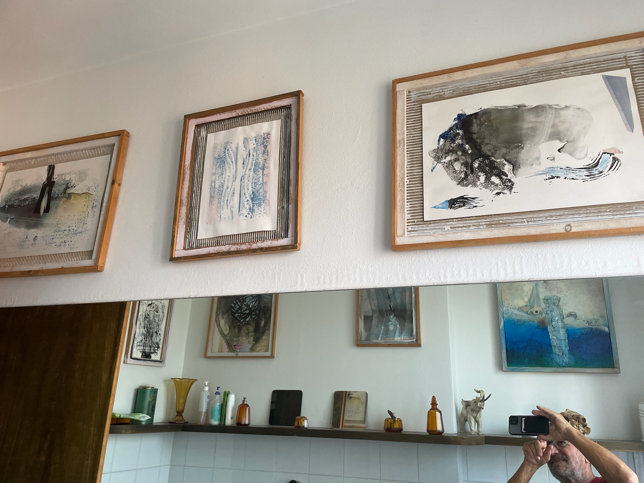Casa Montico 44 - Galleria disegni - opere grafiche in sequenza