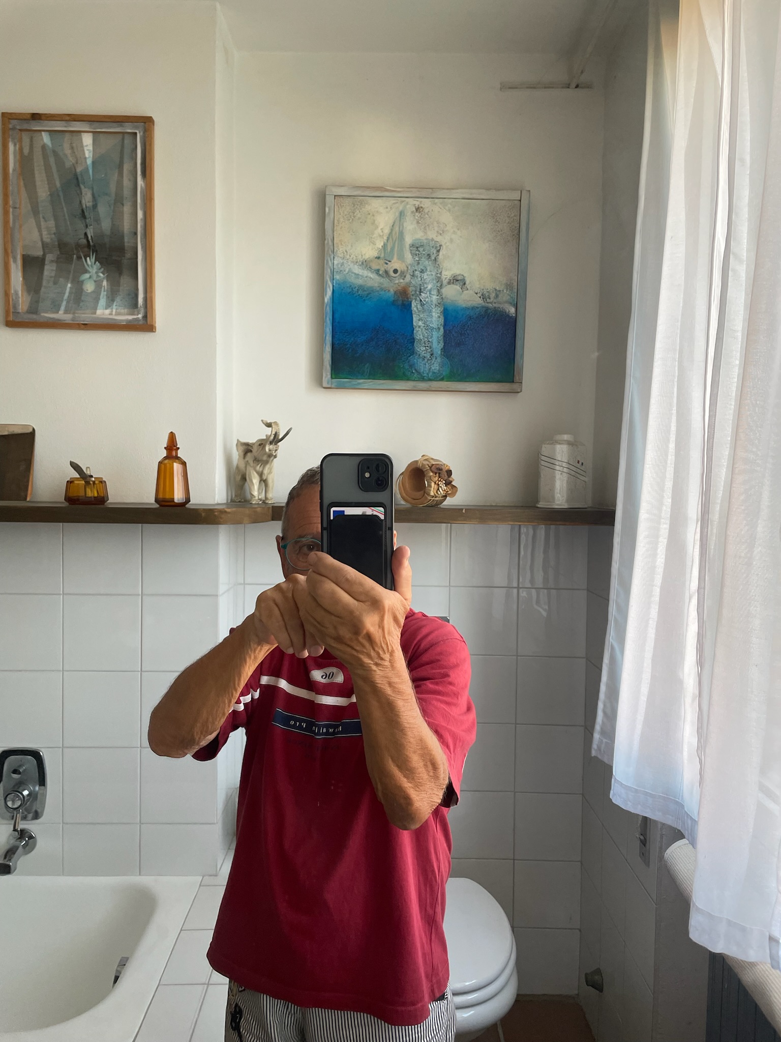 Casa Montico 48 - Riflesso d'artista - autoritratto nello specchio