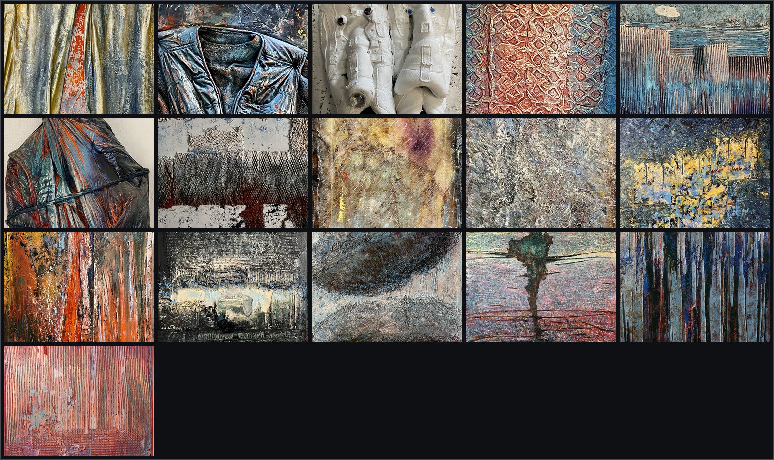 Anteprima opere della mostra Arte sostenibile