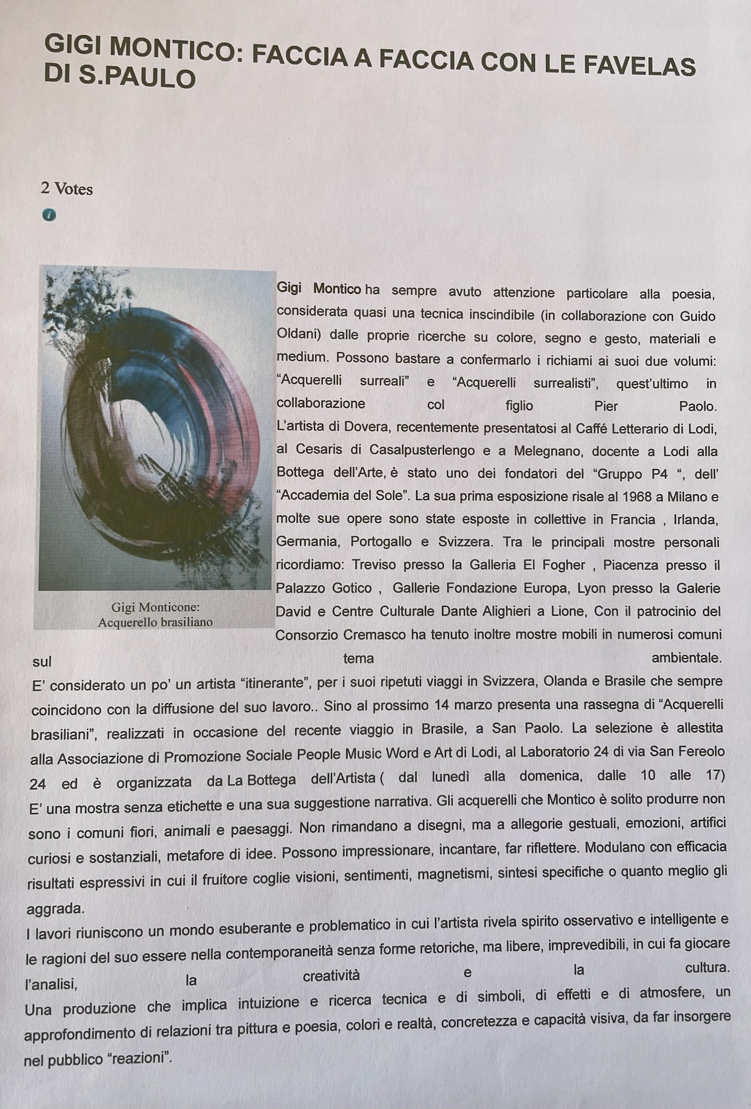 Rassegna stampa 40